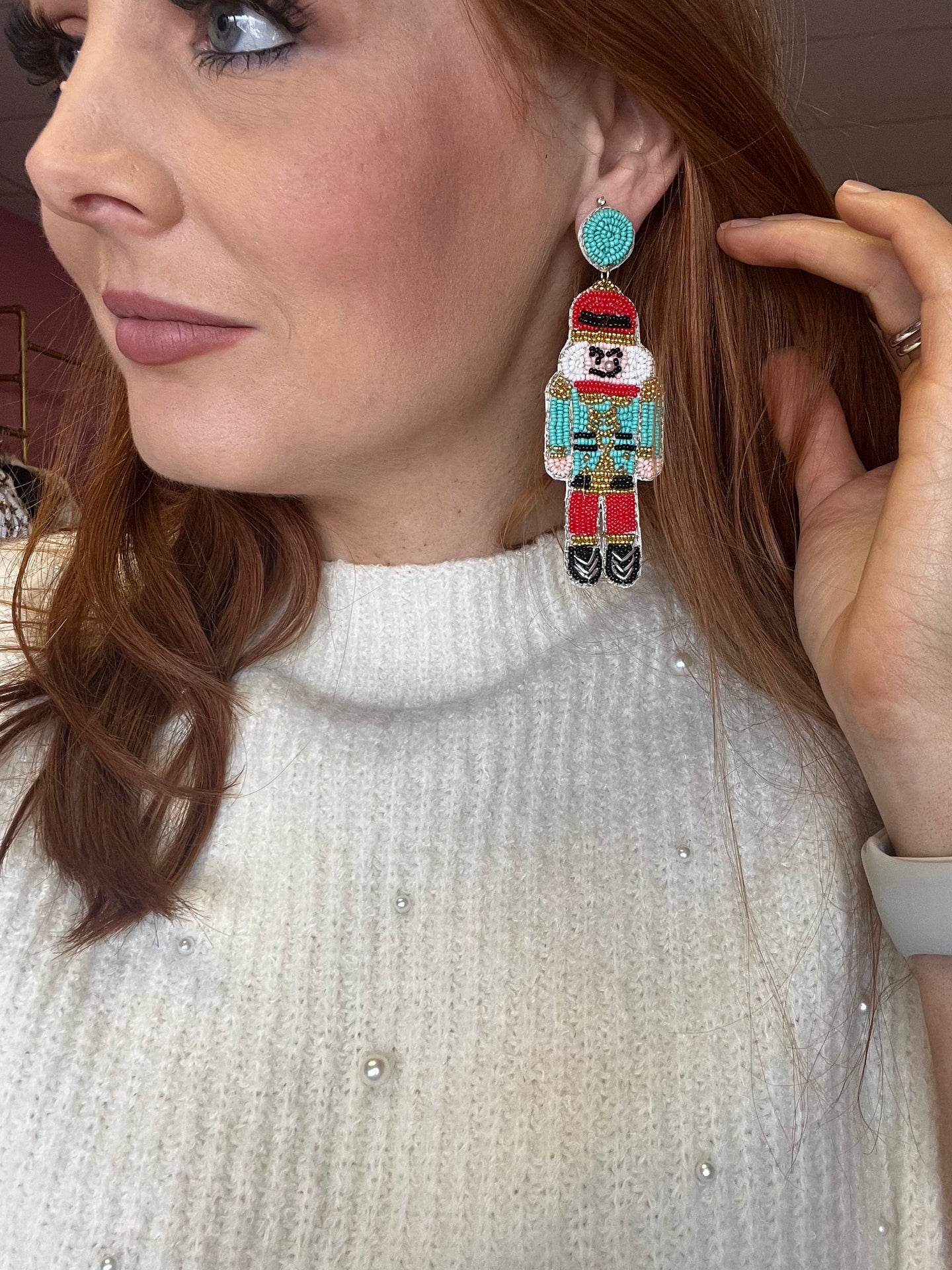 Nutcracker earrings