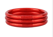 Load image into Gallery viewer, Crimson all Weather bangles
