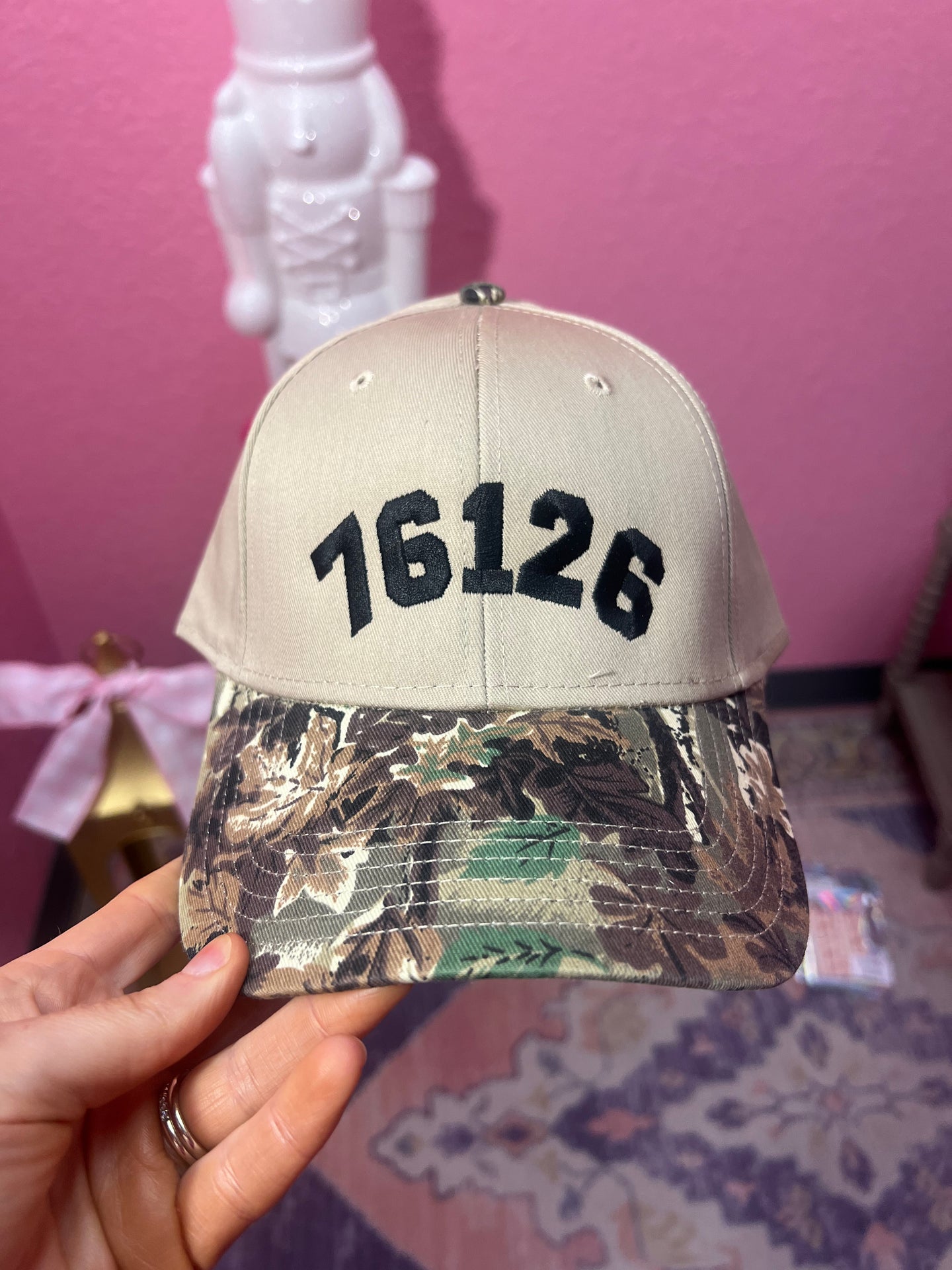 76126 Camo Cap