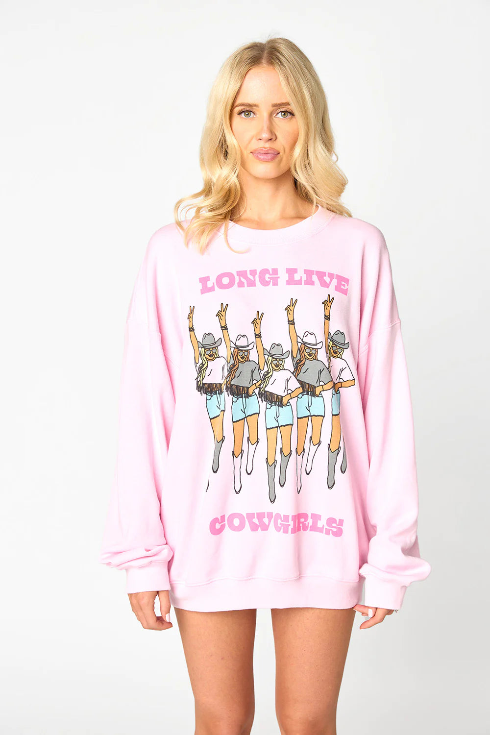 Long live cowgirls pullover