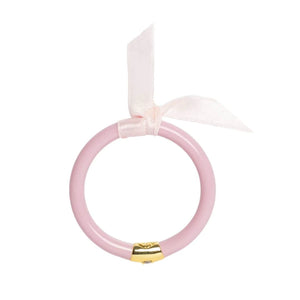 Baby pink girls all weather bangle
