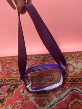 Load image into Gallery viewer, Purple stadium bag
