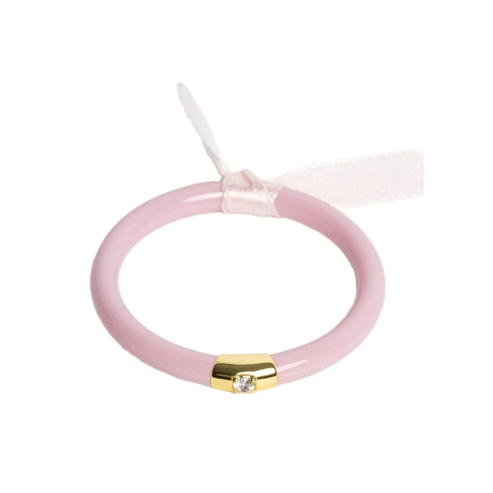 Baby pink girls all weather bangle