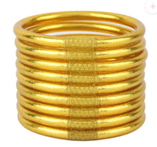 Load image into Gallery viewer, Gold all weather bangles
