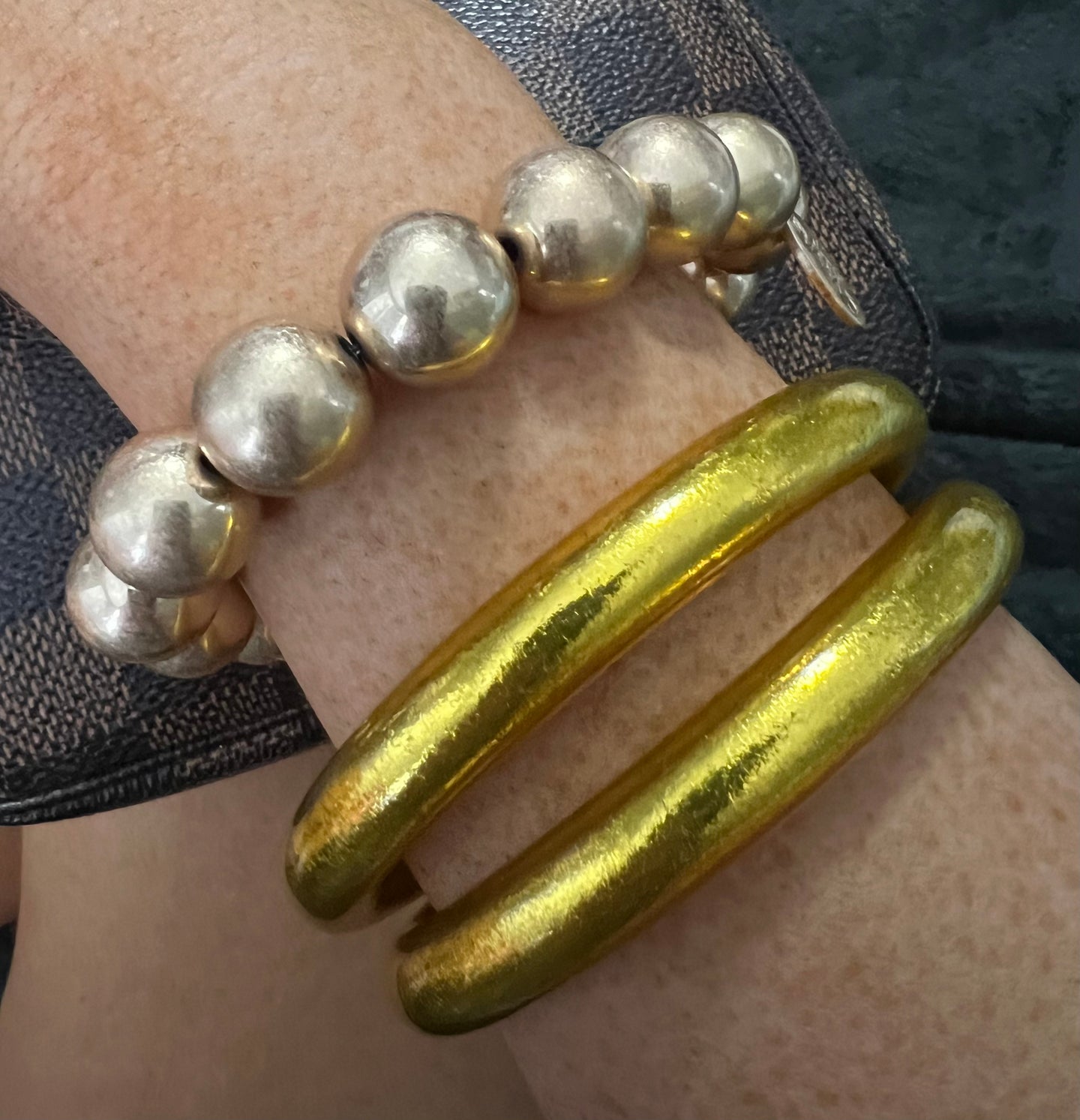Danae Gold stretch bracelet