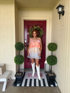 Pastel Disco dress